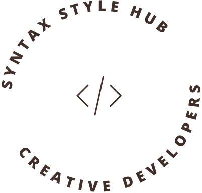 Syntax Style Hub Creative Developers Store